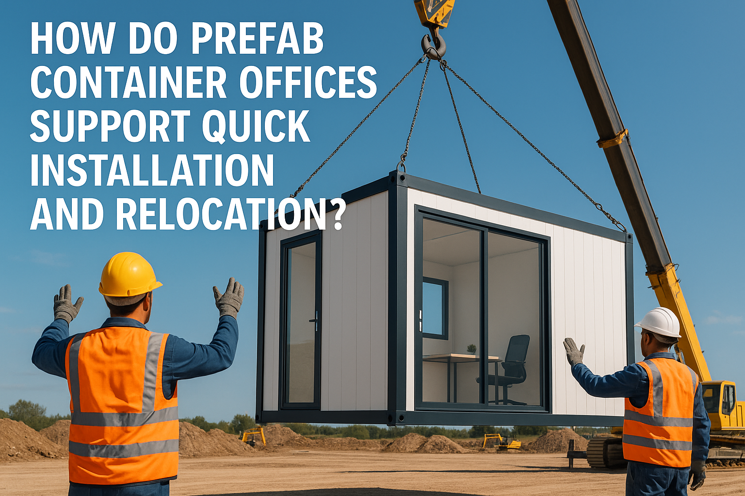 Jak montované kontejnerové kanceláře podporují rychlou instalaci a přemístění?