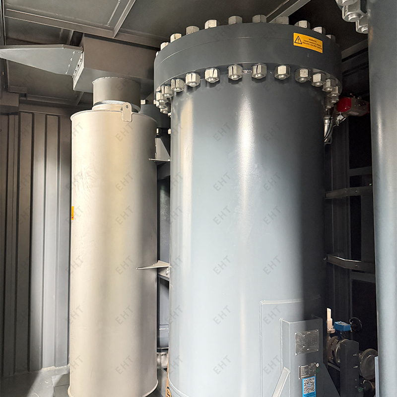 20ft přizpůsobený kontejner na dusíkové zařízení – modulární pracovní kabina pro průmyslové a offshore použití