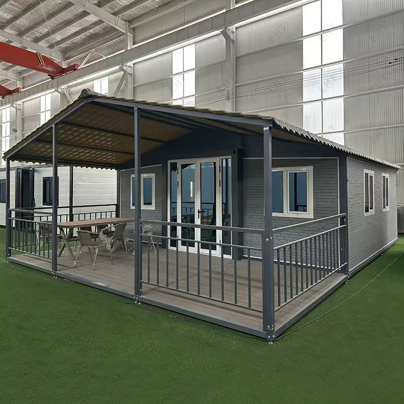 Prefabrikovaná mobilní obytná jednotka 20 stop dvoukřídlého rozšiřitelného kontejnerového domu