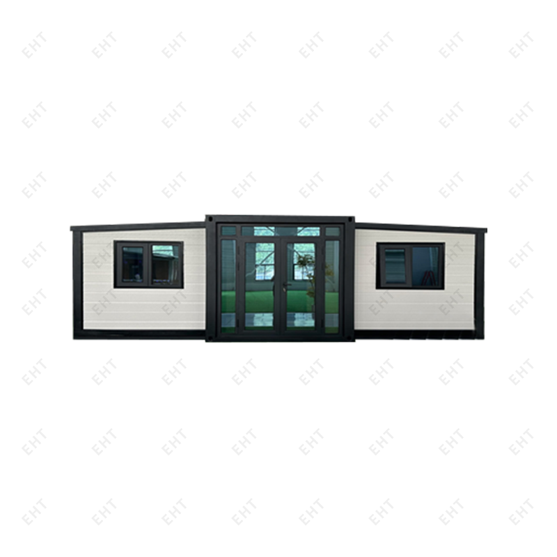 Prefabrikovaná mobilní obytná jednotka 20 stop dvoukřídlého rozšiřitelného kontejnerového domu