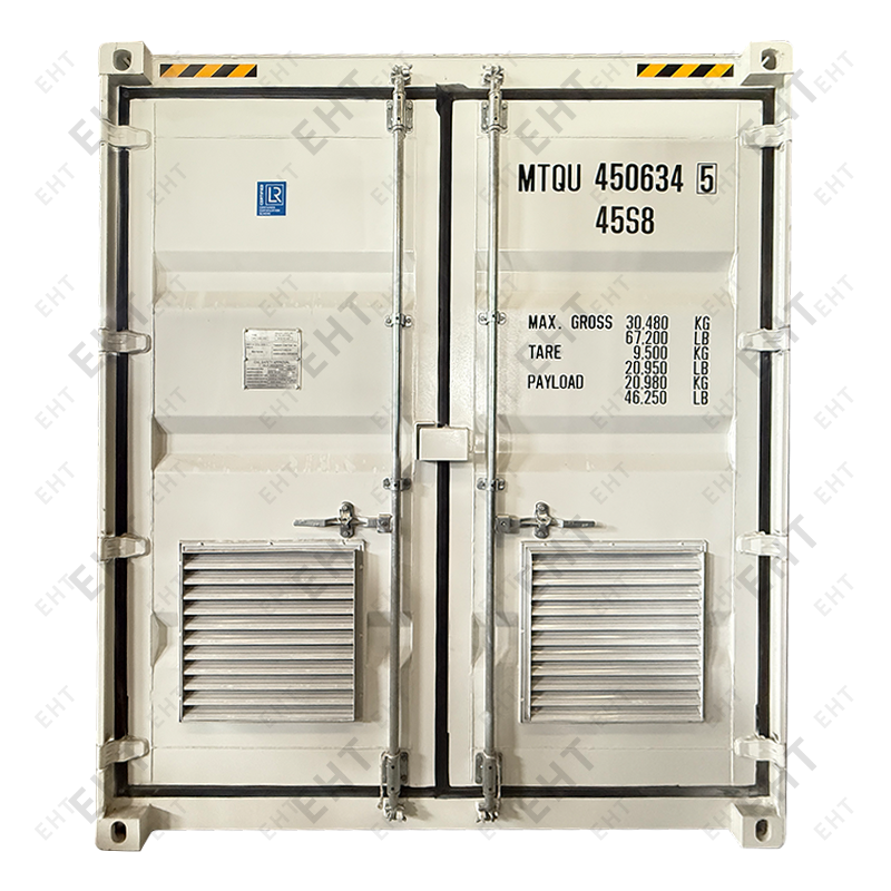 40ft nádoba na přístroj a měřidlo